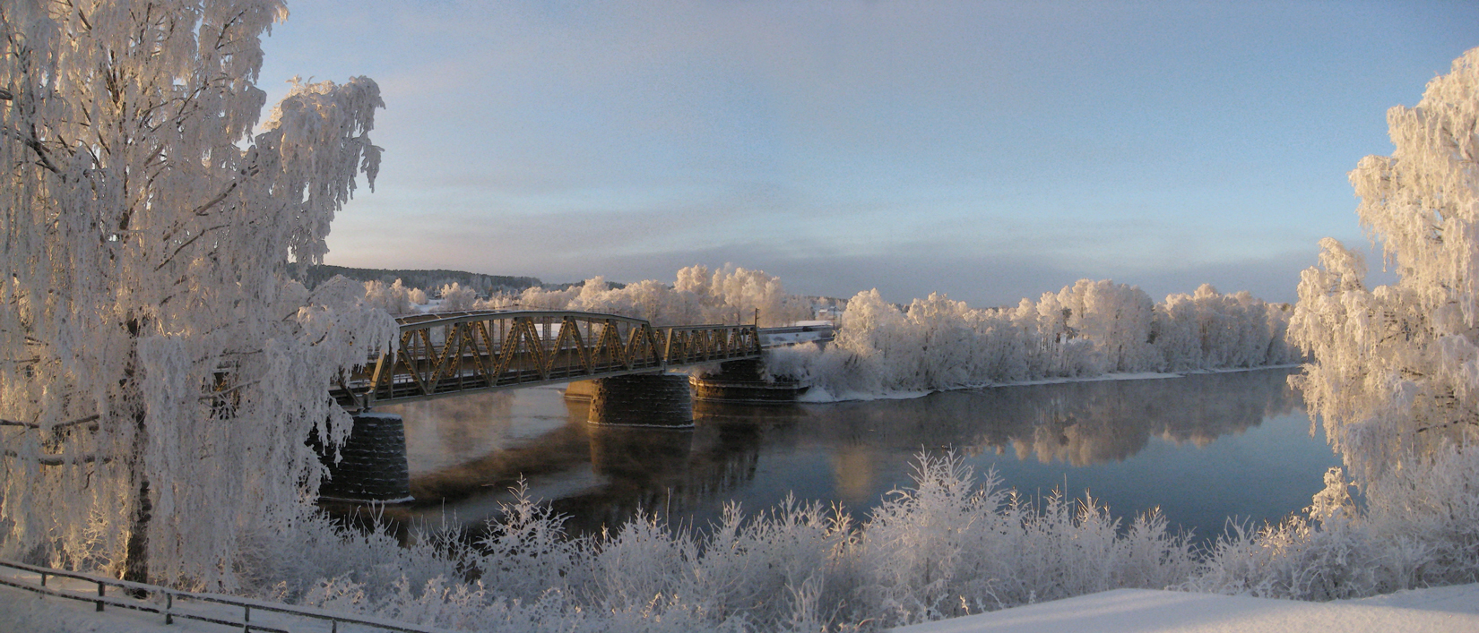 Insjön Dalälven Dalarna